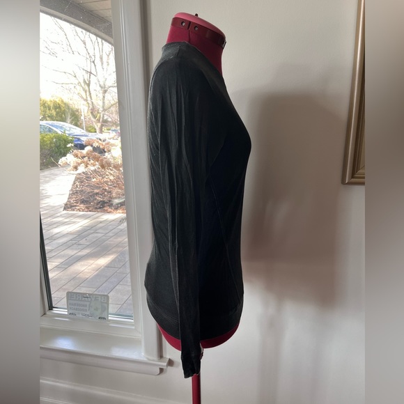 HELMUT LANG COATED LONG SLEEVE TEE - Picture 5 of 13